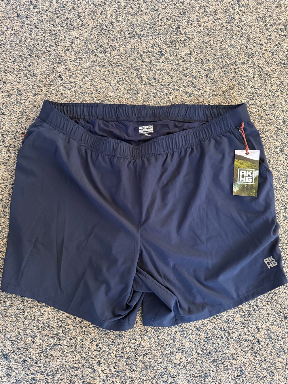 Duluth Trading Co Navy Athletic Performance Shorts